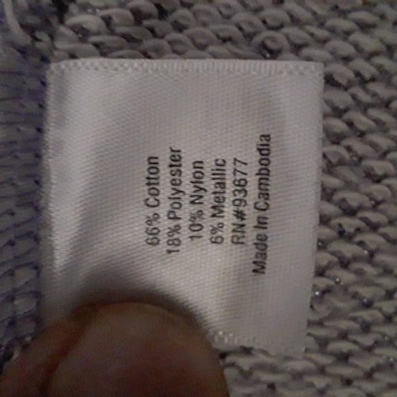 Sparkly boatneck topper - Picture 5 of 5